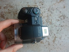 Vintage UNTESTED Sony Camera with Case Zeiss 15x 1080 Lot 26-39-4-CH