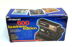 NEW IN BOX POLAROID 600 Instant Film Camera Business Edition 2 set w/case