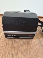 📸 VTG Polaroid Sun 600 LMS Land Camera w/ Carrying Case & Manual – Working