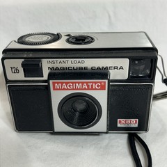 Magimatic X50 126 Film Camera VTG Imperial Instant Load Magicube Untested Retro