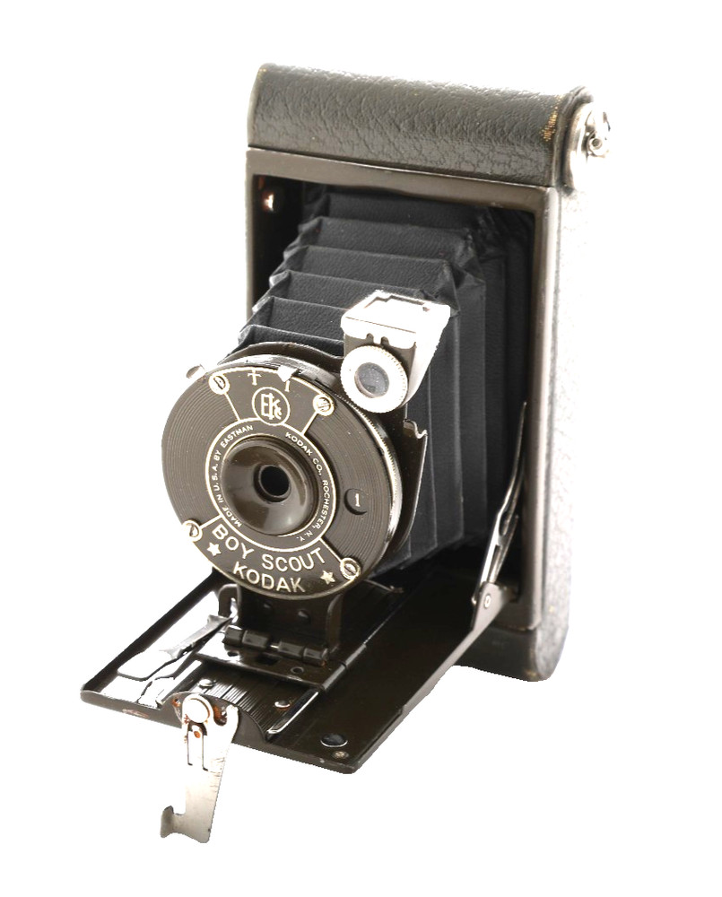 Kodak Boyscout Drab Green & Brown Folding Camera