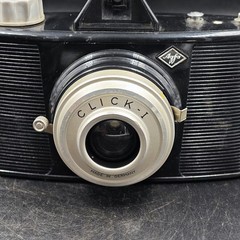 Agfa Click I Camera – Vintage, Untested, With Bag & Flash