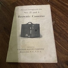 Brownie Cameras No 2 & 3 manual