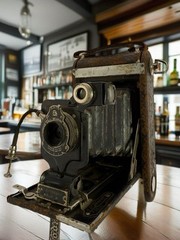 Vintage Kodak No 1 Folding 120 Roll Film Camera Antique WORKS SEE PICS