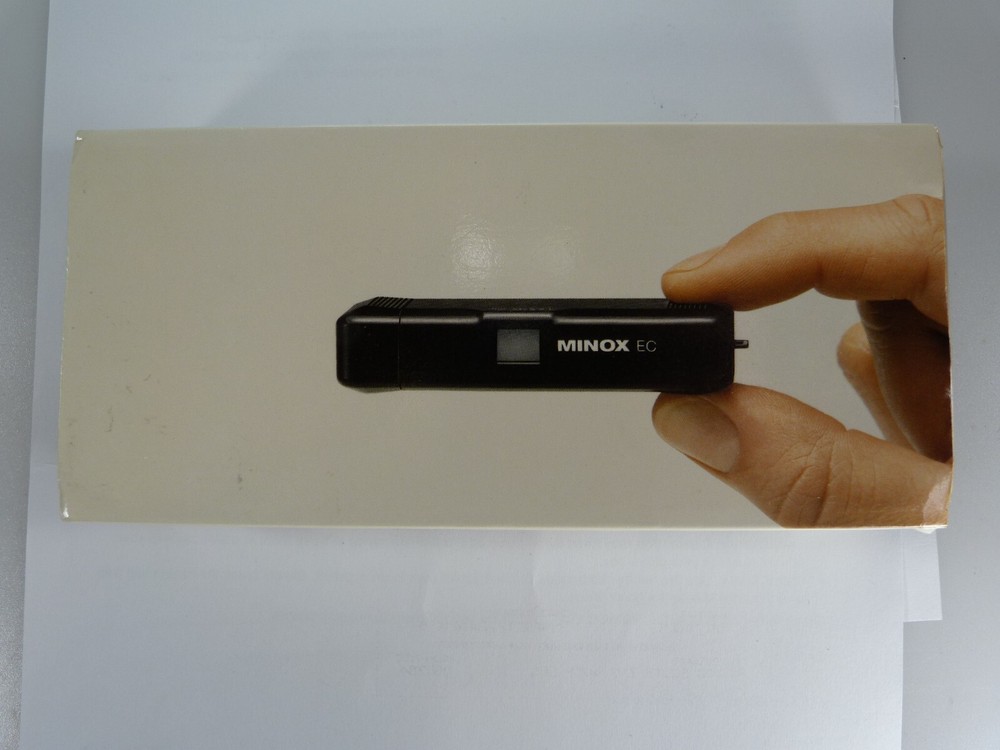 VINTAGE MINOX EC SUBMINIATURE CAMERA BOXED SET (1981-1992).NEW,OPEN BOX.READ