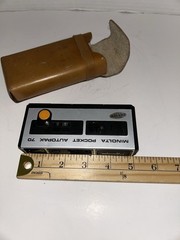 Vintage Minolta Pocket Autopak 70 110 Film Camera With Case Not Tested