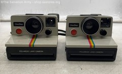 (2) Polaroid OneStep Land Instant Cameras *Untested*