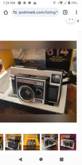 Kodak instamatic 314 Color Outfit camera UNTESTED includes flashcubes in box