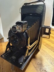 Zeiss Ikon Ikonta 520/2 6x9cm Film Camera w Novar-Anastigmat 10.5cm f/6.3 Lens