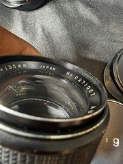 6 VINTAGE MANUAL CAMERA LENS – MULTIPLE BRANDS- UNTESTED – AS IS