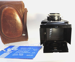 Argus Argoflex E Camera with Leather Case / Untested