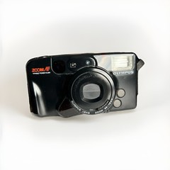 Olympus Infinity Zoom 210 Vintage 35mm Compact Film Camera Black