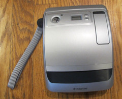 Polaroid One 600 Pop-Up Instant Film Camera – Silver – Untested