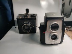 Vintage Brownie Special Six-20 and Brownie Starflex Cameras