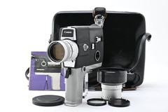 【NEAR MINT w/Case】Canon Auto Zoom 518 Single-8 Movie 8mm Film Camera From Japan
