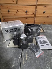 Weston WX-7 Film Camera – untested. “As Is” But in Like New Physical Condition!!