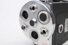 Kodak K-100 Turret K100 16mm Cine Film Camera+3- Finders 15mm/25mm/152mm++Works