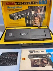 Vintage Kodak Tele-Ektralite 600 Great 1980s Collectible Original w Factory PKG.