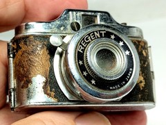 Vintage Regent Small Miniature Camera selling as-is 4 parts or repairs no return