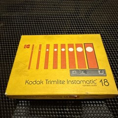 Kodak Trimlite Instamatic 18 Camera with Flash original Paperwork & Box NEW