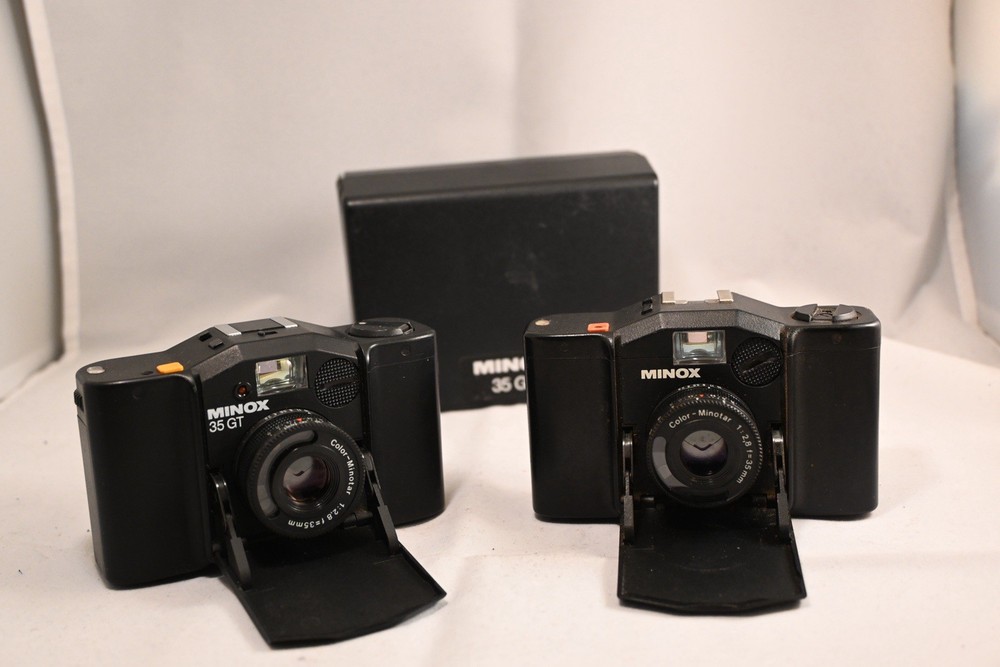 Two Minox 35 GT And A Minox GL Cameras