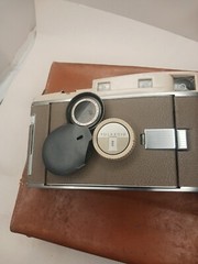 Vintage Instant Polaroid Land Camera The 800 With Case For Parts Or Repair