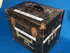 MITCHELL CAMERA MOTOR HS-110 HIGH-SPEED #545, w/UNIVERSAL STUDIO CASE ARRI ZEISS