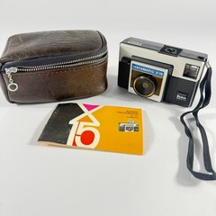 Kodak Instamatic X-15F 126 Film Camera Good Condition KE #4 With Case TESTED