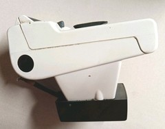 White POLAROID Swinger Model 20 Land Instant Camera For Parts Or Repair