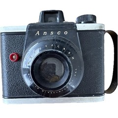 Vintage Ansco Ready Flash Box Camera – Untested, Classic Retro Film Camera