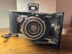 Agfa 1930s Vintage Billy Record Camera Not Tested