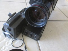 Vintage Canon Color Video Camera VC20 Saticom Used UNTESTED Lens Viewfinder