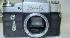 USSR Vintage Film Rangefinder Camera ZENITH 3 M & INDUSTAR 50 F/3.5. M39 Mount