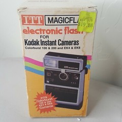 ITT Magicflash Electric Flash Kodak Instant Cameras EK4 EK6 Colorburst 100 200