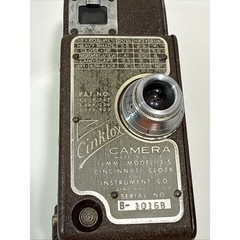 Vintage Cinklox 16mm Model 3-S Film Camera 1947 B10168 Untested USA Cincinnati