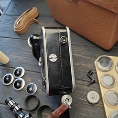 Neva 2 Movie Camera Soviet Union USSR 2x8mm.