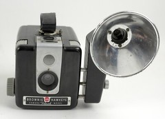 Kodak Brownie Hawkeye Flash Model Vintage Camera 620 Film