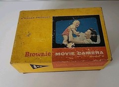 Vintage Kodak Brownie 8mm Movie Camera, Model 2, 13mm F/2.3 Lens, UNTESTED