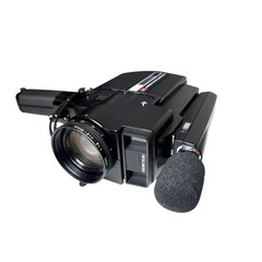 Elmo Super 8 Sound 6000AF Camera w/ Case Not Working For Parts Japan