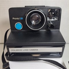 Polaroid Pronto! SE SX-70 Instant Land Camera w Strap