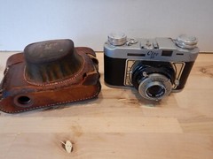 Vintage Graflex Rangefinder Ciro 35 mm Century Film Camera *UNTESTED*