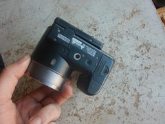 Vintage UNTESTED Sony Camera with Case Zeiss 15x 1080 Lot 26-39-4-CH