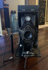 Vintage KODAK No 3-A EASTMAN FOLDING PHOTO Cartridge CAMERA 1913 ROCHESTER