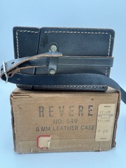 Vintage Revere Carrying Case For Eye/Matic Camera With Original Box (Case Only)