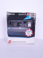 Polaroid Spectra 2 AF Camera Instant Original Box, documents & Foam