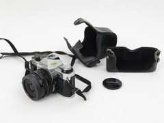 CANON AE-1 Vintage 35mm Film Camera with Tamron 28mm Lens