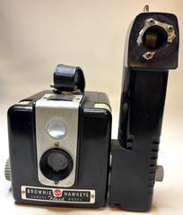 Vintage Kodak Brownie Hawkeye Camera Flash Model Mid Century Shelf Display Prop