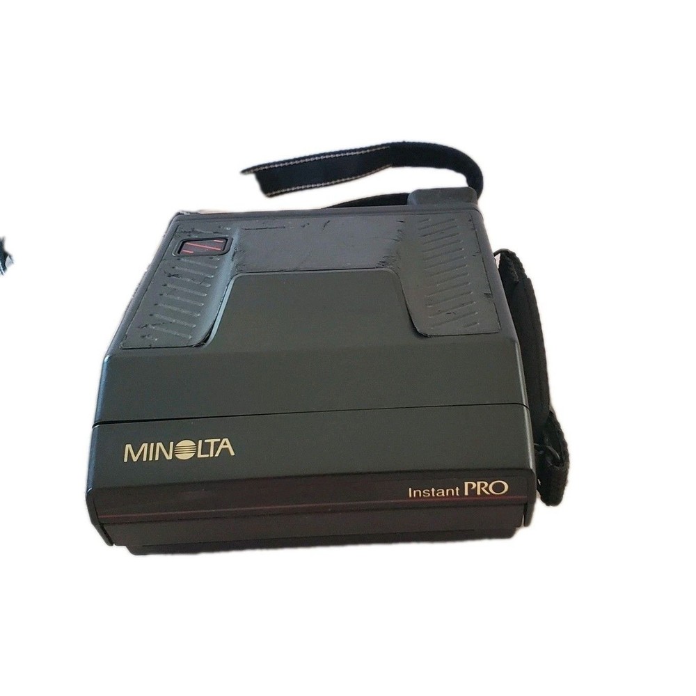 Vintage Minolta Instant Pro Polaroid Spectra Film Camera -not Tested Needs Film