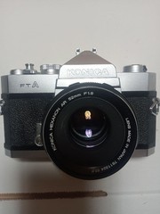 Konica FTA 35mm SLR Camera Hexanon AR 52mm f/1.8 Lens Vintage JP