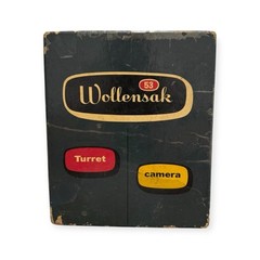 Vintage Wollensak Eight Model 53 Three Lens Camera with 3 Lenses With Box